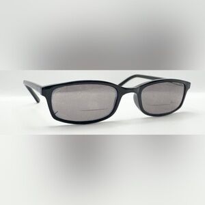 Vintage Rochester Black Oval Sunglasses Frames Only